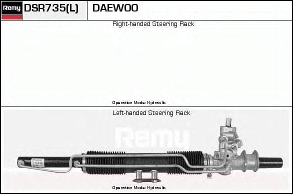 DELCO REMY DSR735 Рульовий механізм