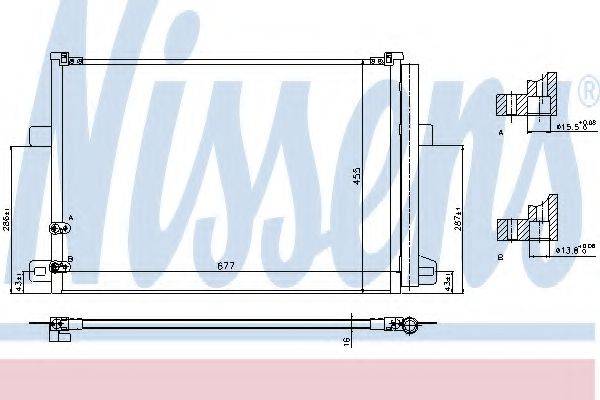 Конденсатор без хладогену NISSENS 940225