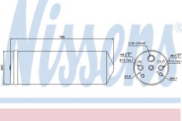 Осушувач кондиціонера NISSENS 95134