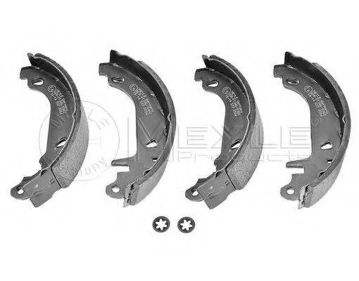 Комплект гальмівних колодок з 4 шт. барабанів MEYLE 16-14 533 0004