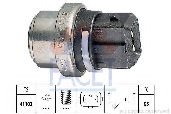 Датчик вмикання вентилятора VW T4 2.42.52.8 90-03 (7.4133) Facet FACET 7.4133