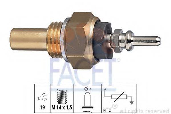 Датчик температури MB W124T1 OM601602 85-96 (7.3131) Facet FACET 7.3131