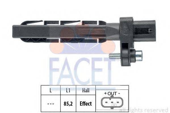 Датчик положення колінчастого вала FACET 9.0758