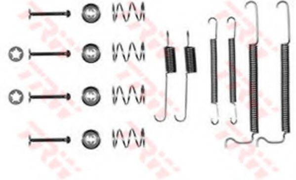Комплект монтажний колодок TRW SFK115