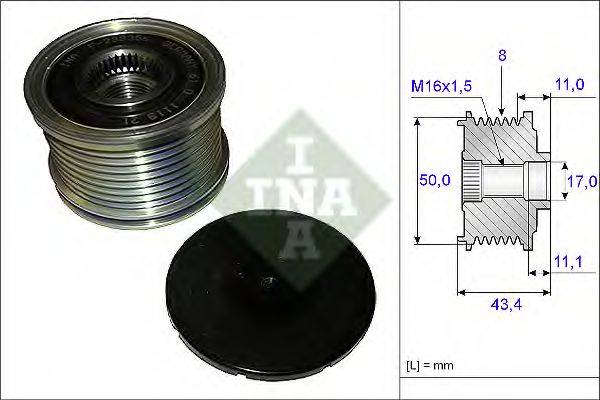 Шків привідного паса INA 535 0108 10