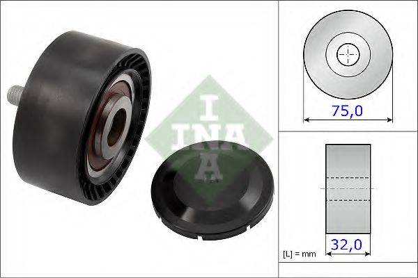 Направляючий ролик поліклинового ременя INA 532 0722 10