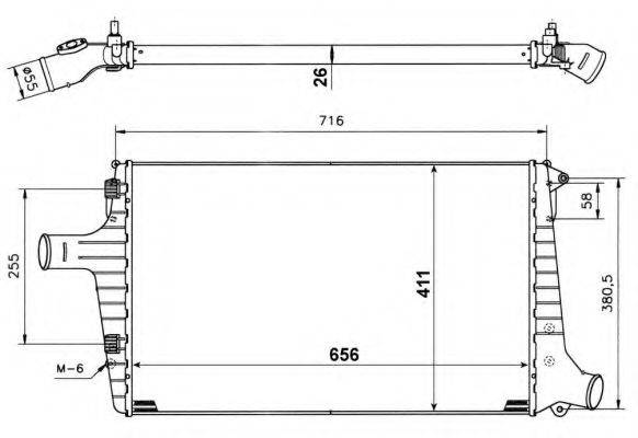 Інтеркулер NRF 30118A