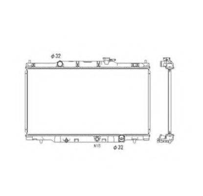 Радіатор охолоджування NRF 53573