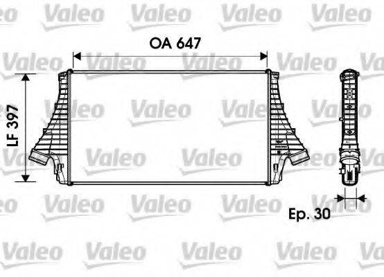 Інтеркулер VALEO 817729