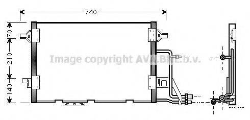 Конденсатор, кондиціонер AVA QUALITY COOLING AI5137