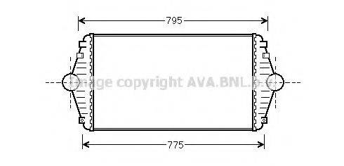 Інтеркулер AVA QUALITY COOLING CN4086