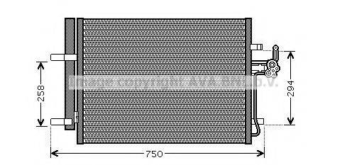 Конденсатор, кондиціонер AVA QUALITY COOLING FDA5428D