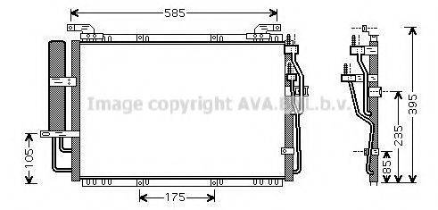 Конденсатор, кондиціонер AVA QUALITY COOLING HY5091D