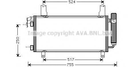 Конденсатор, кондиціонер AVA QUALITY COOLING MZ5157D