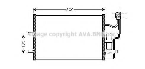 Конденсатор, кондиціонер AVA QUALITY COOLING MZ5184D