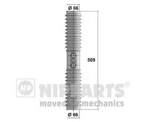 NIPPARTS N2840906 Комплект пильника, рульове управління