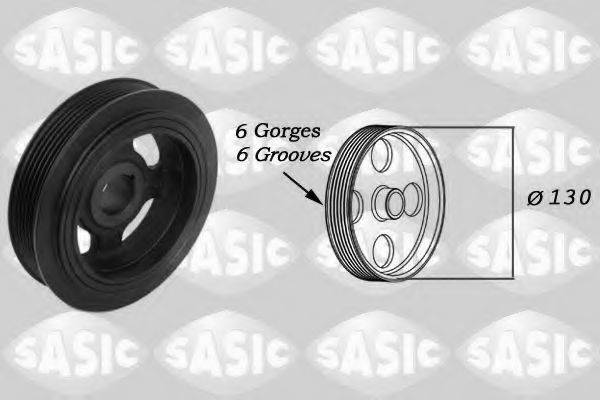Ремінний шків колінчастого вала SASIC 2156048