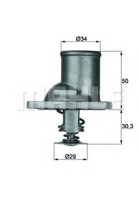 Термостат MAHLE ORIGINAL TI 1 92