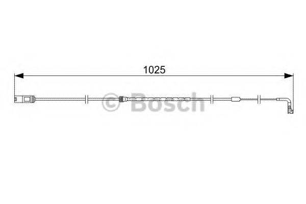 Датчик зношування колодок BOSCH 1 987 473 026