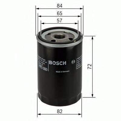 Фільтр масляний BOSCH 0 986 452 019