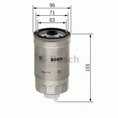 Фільтр паливний BOSCH 1 457 434 439