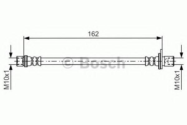 Шланг гальмівний BOSCH 1 987 481 638