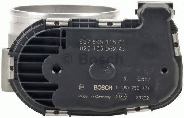 Дросельна заслонка з електроприводом BOSCH 0 280 750 474