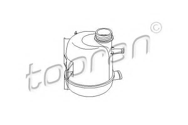 TOPRAN 700339 Компенсаційний бак, що охолоджує рідину