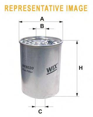 Фільтр палива WIX FILTERS WF8020