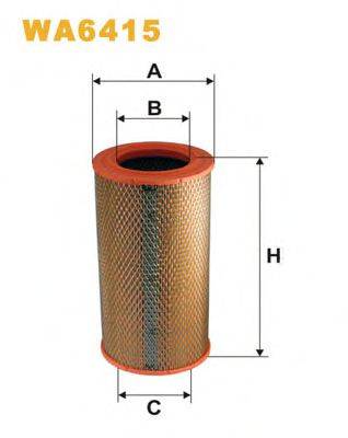 Фільтр повітряний WIX FILTERS WA6415