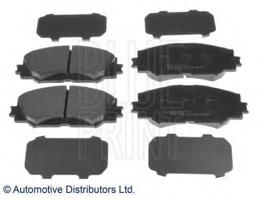 Комплект гальмівних колодок з 4 шт. дисків BLUE PRINT ADT342171