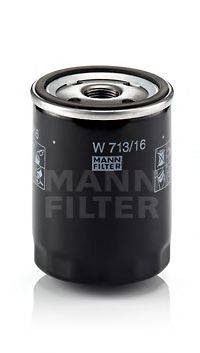 Масляний фільтр MANN-FILTER W 713/16