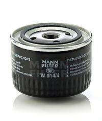 Масляний фільтр MANN-FILTER W 914/4