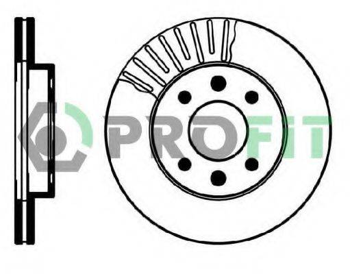 PROFIT 50100158 гальмівний диск