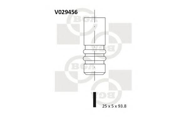 Клапан двигуна BGA V029456