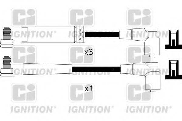 QUINTON HAZELL XC1080 Комплект дротів запалення