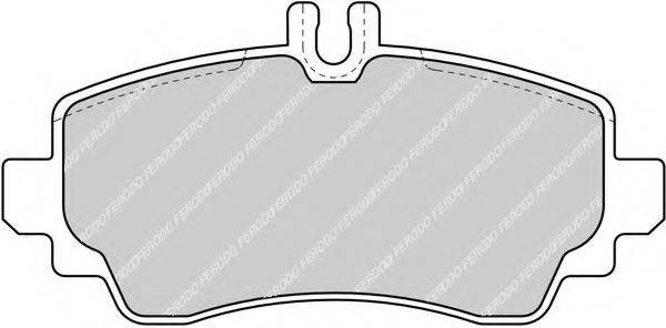 Колодки гальмівні дискові FERODO FDB1303