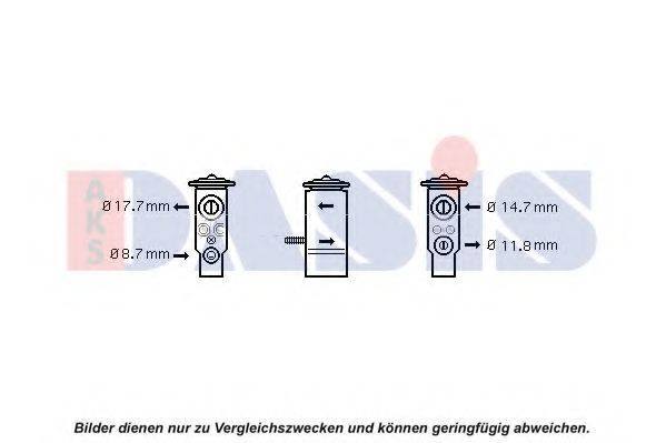 AKS DASIS 840292N Розширювальний клапан, кондиціонер