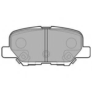 Комплект гальмівних колодок DELPHI LP2501