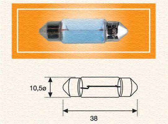 C5W 24 Лампа розжарювання MAGNETI MARELLI 009423100000